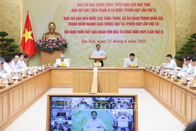 Thủ tướng Chính phủ Phạm Minh Chính chủ trì hội nghị trực tuyến về 3 nội dung quan trọng