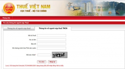 Hộ kinh doanh tra cứu thông tin đăng ký thuế như thế nào?