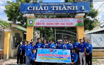 Đồng Tháp huy động hơn 1.200 tình nguyện viên hỗ trợ kỳ thi tốt nghiệp THPT