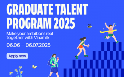 Công ty sữa hàng đầu Việt Nam mở đơn tìm kiếm nhân lực tài năng trẻ