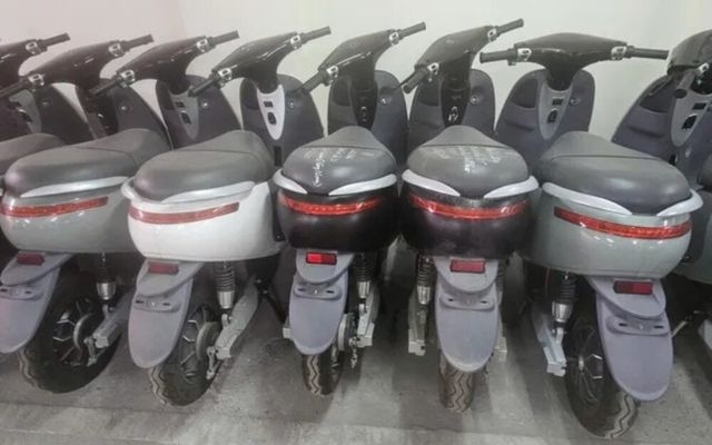 Triệt phá đường dây sản xuất, buôn bán xe máy điện giả