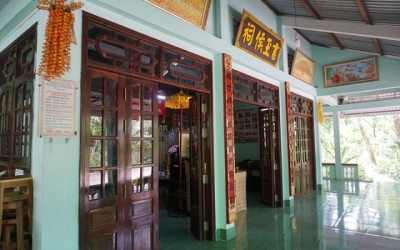 Thăm Phủ thờ Thư Ngọc Hầu - Nguyễn Văn Thư Nghe giai thoại về vị tướng tài ba và cây xoài gần trăm năm tuổi