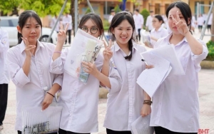 Hà Tĩnh có 3 môn thi tốt nghiệp THPT điểm trung bình cao nhất cả nước