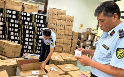 Xử phạt 634,5 triệu đồng DN gia công sản phẩm giả mạo nhãn hiệu Lacto Mason