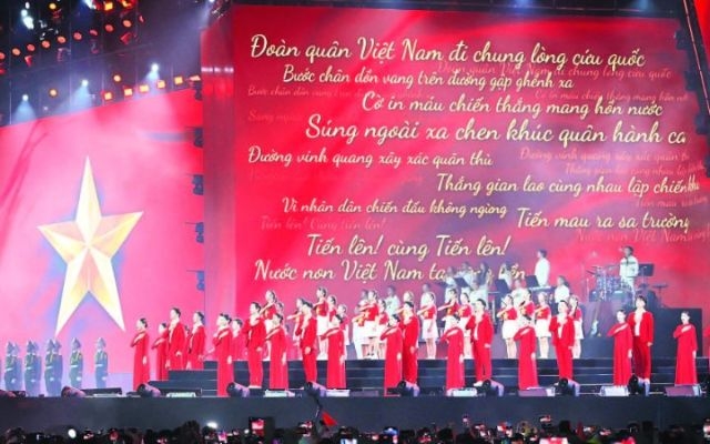 Thắp sáng lòng yêu nước bằng giai điệu “concert quốc gia”