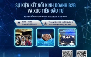 Diễn đàn Kết nối Kinh doanh B2B và Xúc tiến Đầu tư 2025: Cầu nối hội nhập nhân dịp 80 năm Quốc khánh