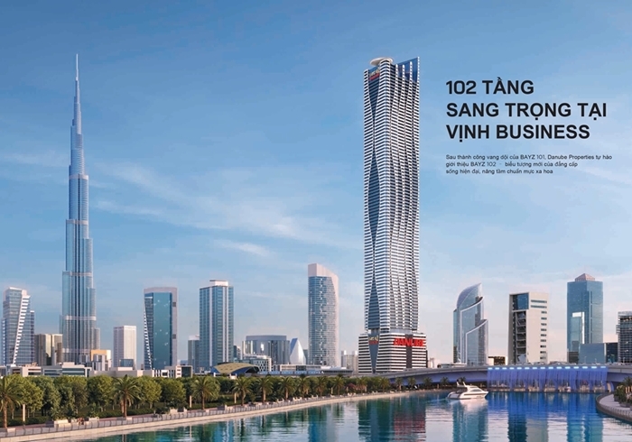 DANUBE BAYZ 102 - MỘT TUYỆT TÁC MỚI CỦA BẤT ĐỘNG SẢN DU BAI