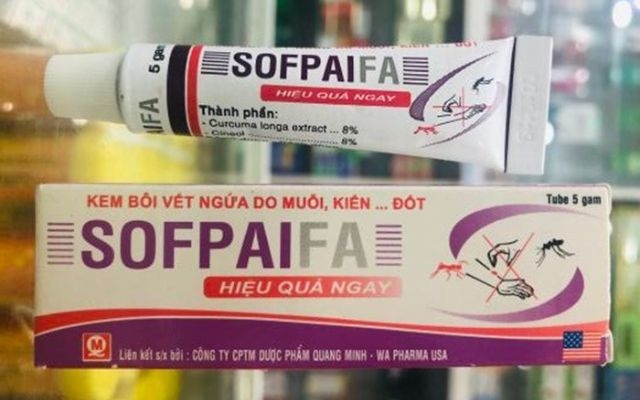 Thu hồi trên toàn quốc lô sản phẩm Sofpaifa – Hộp 1 tuýp 5g