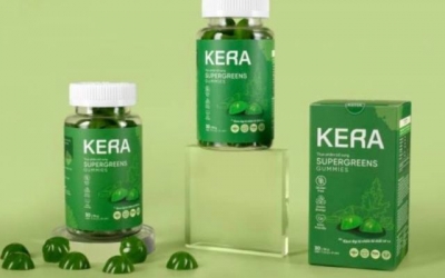 Kẹo Kera do Thùy Tiên, Quang Linh Vlogs bán chỉ chiếm 0,61% đến 0,75% bột rau củ