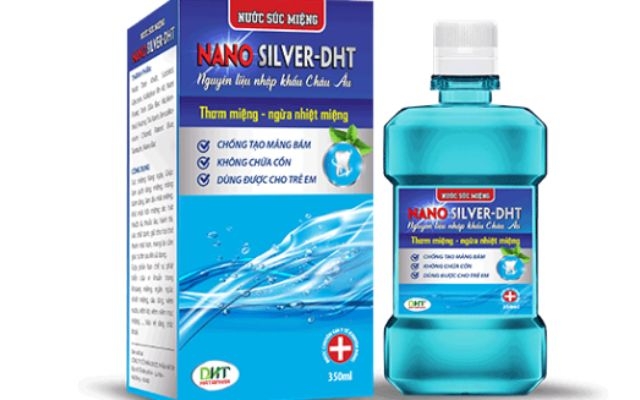 Thu hồi sản phẩm Nước súc miệng Nano silver - DHT 350ml