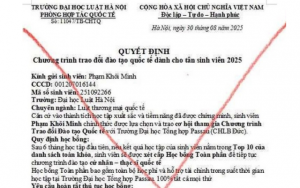 Bộ GD&ĐT cảnh báo thông tin giả về học bổng, tài trợ du học