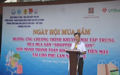 Chợ truyền thống hưởng ứng Tháng khuyến mãi 