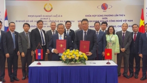 Việt Nam - Lào hợp tác phát triển khoa học công nghệ và chuyển đổi số trong giai đoạn mới