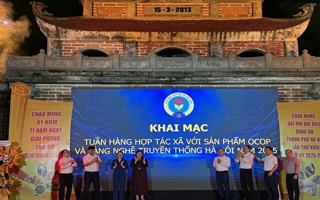 Đặc sắc Tuần hàng Hợp tác xã với sản phẩm OCOP và Làng nghề truyền thống Hà Nội