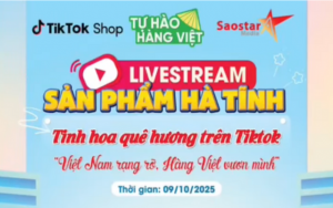 Hà Tĩnh chinh phục người tiêu dùng qua livestream bán hàng TikTok