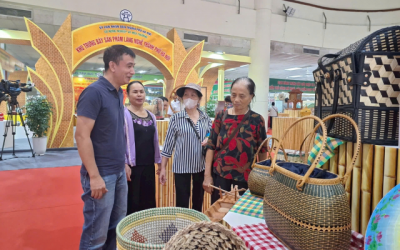 Hơn 150 gian hàng hội tụ tại Hội chợ Làng nghề Việt Nam lần thứ 21