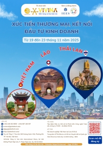 VIVINA KẾT NỐI GIAO THƯƠNG VIỆT NAM - LÀO VÀ MỞ RỘNG VÙNG ĐÔNG BẮC THÁI LAN T11/ 2025