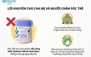 Sữa ByHeart nhiễm khuẩn: Cảnh báo người tiêu dùng Việt