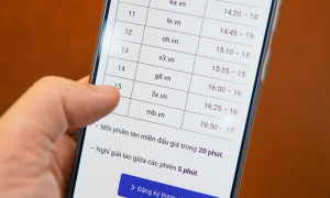 Ba tên miền hai ký tự được đấu giá gần hai tỷ đồng