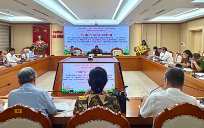Phường Hà Đông nỗ lực tăng hiệu quả công tác phòng cháy, chữa cháy