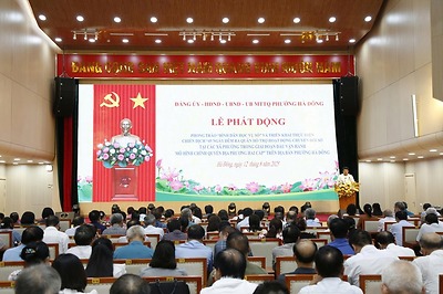 Phường Hà Đông phát động phong trào 