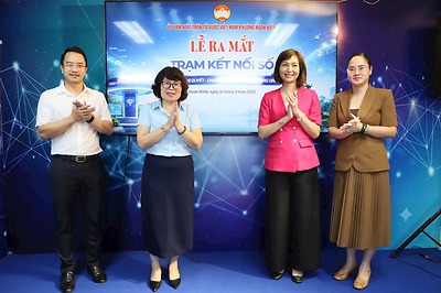 Phường Hoàn Kiếm ra mắt Trạm kết nối số phục vụ người dân