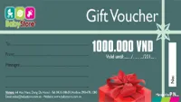 Gift voucher - Phiếu mua hàng cho bé 500k