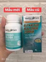 BỔ_NÃO GINKGO 2000 HEALTHY CARE ÚC - mẫu mới 