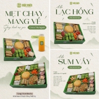 Mẹt đồ chay lạc hồng 