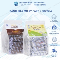 Combo mix vị bánh sữa ba vì Sôcôla + Milky Cake SỮA CHỊ VÀNG OFFICAL