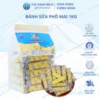 Combo 1kg bánh sữa Phô mai ba vì SỮA CHỊ VÀNG OFFICAL