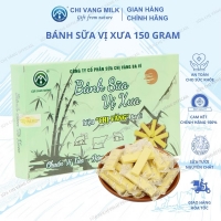 Bánh sữa ba vì vị xưa hộp 150gram SỮA CHỊ VÀNG OFFICAL