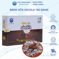 Bánh sữa ba vì sôcôla hộp 150g vị ngon khó quên SỮA CHỊ VÀNG OFFICAL