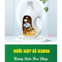 Nước Giặt Xả Icarna 3.5l - Hương Nước Hoa Pháp