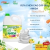 NƯỚC RỬA CHÉN HƯƠNG CHANH SẢ BIO AMIDA 3,6kg - SẠCH BÓNG CHÉN ĐĨA, THƠM MÁT GIAN BẾP CÔNG NGHỆ SINH HỌC NANO, AN TOÀN LÀNH TÍNH DA TAY