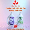Combo nước giặt, xả tím xanh Thảo Tiên An  hương nước hoa