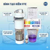 BÌNH TẠO NƯỚC ION KIỀM HYDROGEN FFE 650ML – NƯỚC KIỀM TƯƠI MỌI LÚC, MỌI NƠI