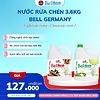NƯỚC RỬA CHÉN CAO CẤP BELL ĐỨC HƯƠNG CHANH, SẠCH BAY DẦU MỠ, THƠM ẤM KHÔNG GIAN, LÀNH TÍNH CHO DA CAN 3,6KG, HÀNG CÔNG NGHỆ SINH HỌC CHÍNH HÃNG BELL ĐỨC 