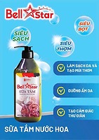SỮA TẮM NƯỚC HOA BELL ĐỨC 800ML - LÀM SẠCH DỊU NHẸ, THƠM LÂU, CHĂM SÓC LÀN DA MỖI NGÀY, DƯỠNG ẨM DA, CÔNG NGHỆ SINH HỌC AN TOÀN LÀNH TÍNH CHO DA 