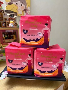 BVS quần Momcare gói 10 miếng size XL-2XL(40-75kg)
