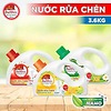 NƯỚC RỬA CHÉN CAO CẤP BELL ĐỨC HƯƠNG CHANH, SẠCH BAY DẦU MỠ, THƠM ẤM KHÔNG GIAN, LÀNH TÍNH CHO DA CAN 3,6KG, HÀNG CÔNG NGHỆ SINH HỌC CHÍNH HÃNG BELL ĐỨC 