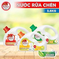 NƯỚC RỬA CHÉN CAO CẤP BELL ĐỨC HƯƠNG CHANH, SẠCH BAY DẦU MỠ, THƠM ẤM KHÔNG GIAN, LÀNH TÍNH CHO DA CAN 3,6KG, HÀNG CÔNG NGHỆ SINH HỌC CHÍNH HÃNG BELL ĐỨC 