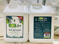 Nước giặt xả SEA 2+ lưu hương can 10kg