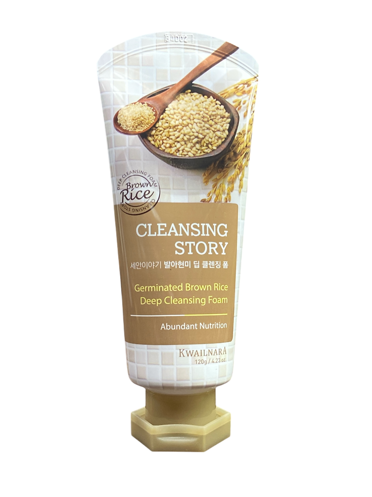 SRM KWAILNARA GERMINATED BROWN RICE DEEP CLEANSING FOAM (Tinh chất mầm ...