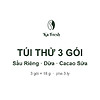 Cà Phê Hòa Tan Dùng Thử Ka Fresh Túi 3 Gói x 18g - Chọn Vị Sầu Riêng / Dừa / Cacao Sữa, Gói Lẻ Thử Vị