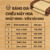 [2mx2m2] Chiếu Mây Hoa Nhật Ninh 