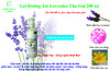 Gel Dưỡng Ẩm Lavender Tha Von 200 ml Cấp nước , độ ẩm và dưỡng chất phục hồi cấp tốc cho làn da khô, giảm mụn , se khít lỗ chân lông.