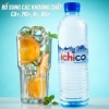 Nước Kiềm Hữu Cơ Ichico 500ml – Thùng 20 Chai, pH 9.5+, Giàu Khoáng, Dùng Hàng Ngày