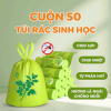 Túi đựng rác mùi ngải cứu set 5 cuộn