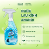 Nước Lau Kính Anandi Đa Năng Chai 500ml Chống Bám Bụi Hiệu Quả Sạch trong suốt, không tỳ vết